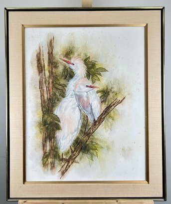 Susan LeBow Original Painting Of Birds