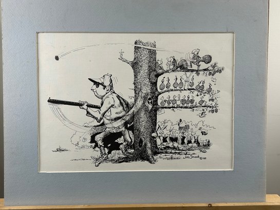 Jim Snook Print Of Hunter