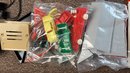 Large Lot Of HO And L Scale Model Train Supplies, Engines, Cargo Cars, Buildings, Track. Some NIB.