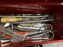 Toolbox With Lot Of Hand Tools