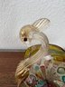 Murano Glass Swan Candy Dish.