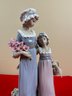 Lladro Two Ladies With Flowers