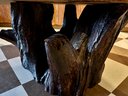 Burl Wood Slab Table
