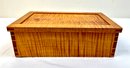 The Wood Merchant Maple Wood Jewelry Box
