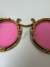 Vintage Christian Dior Pink Lens Sunglasses