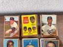 Lot Of 90 Baseball Cards Mostly Late 50 Early 60s With Some All Stars.