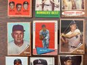 44 Sports Cards Mostly Baseball Late 50s Early 60s Some Football, Some Checklist.