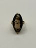 14k Gold Ring With Brown Stone SZ 5