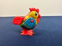 Made In Japan Tin Toy And Plastic Rooster