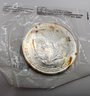 Uncirculated $1 Silver American Eagle, Sealed In Package-2002