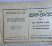 The Sad Sack Cartoons By Sgt. George Baker Copyright 1944