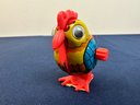 Made In Japan Tin Toy And Plastic Rooster