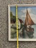 Vintage Oil Painting Of Sailing Ship