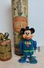 Three Vintage Toy Lot Mickey Mouse