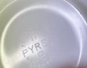 1 Pyrex & 1 Glasbake Large Bowl