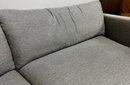 Thayer Coggin Modern Gray U Shaped Sofa