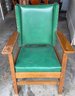 Mission Style Green Chair