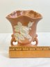 Weller Pottery Pink /White Vase