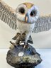 Large Boehm Owl Figurine Limited Edition