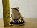 Royal Crown Derby Frog Paperweight