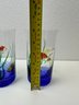 Pair Of Glass Fish Drinking Glasses