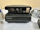 Vintage Lot Of Cameras Polaroid And More