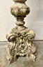 Large Italian Style Candle Holder With Candle