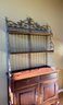 Wood And Iron Hutch W/bakers Rack Top ~ By Hickory Chair