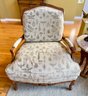 French Louis XV Style Upholstered Chair By Hancock & Moore
