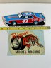 Two Vintage Racing Stickers