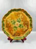 Gold Florentia Made In Italy Plate