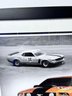 Parnelli Jones And Steve Saleen Signed Ford Mustang Print, Limited Edition 46/100