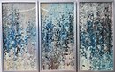 Set Of 3 Abstract Prints Made In Canada 37x17 3/4.