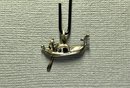 Sterling Silver Boat Charm