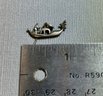 Sterling Silver Boat Charm