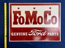 Metal Genuine Ford Parts Sign - Reproduction