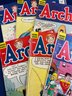 6 Archie Comic Books- No 140, 106, 110, 97, 121, 168.