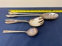 Lot Of 5 Serving Silver Plate Serving Pieces, Reed & Barton, National Silver