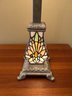 Stained Glass Base Stick Lamp (#2)