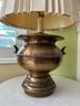 Kennedy Lamp & Shade Large Brass Lamp