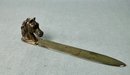 8 Inch Letter Opener With Lions Head