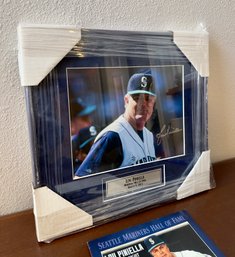 Lou Piniella Autographed Mariners Hall Of Fame Photo
