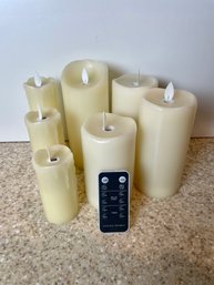 Lot Of 7 Battery Operated Candles