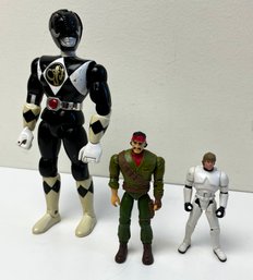 Vintage G.I. Joe Power Rangers Star Wars Figures With Flaws