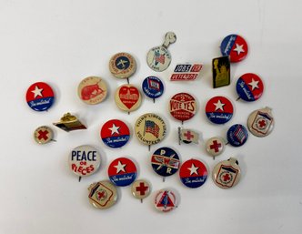 Vintage Pins Buttons Some Political