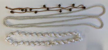 Various Costume Jewelry Necklaces