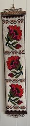 Knit Flower Wall Hanging