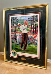 Fred Couples Signed Litho By Sanford Holien 8/50