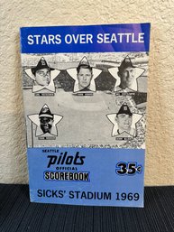 Seattle Pilots 1969 Scorebook