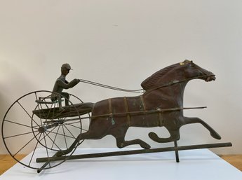 Vintage Horse Carriage Weather Vane